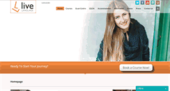 Desktop Screenshot of live-language.com